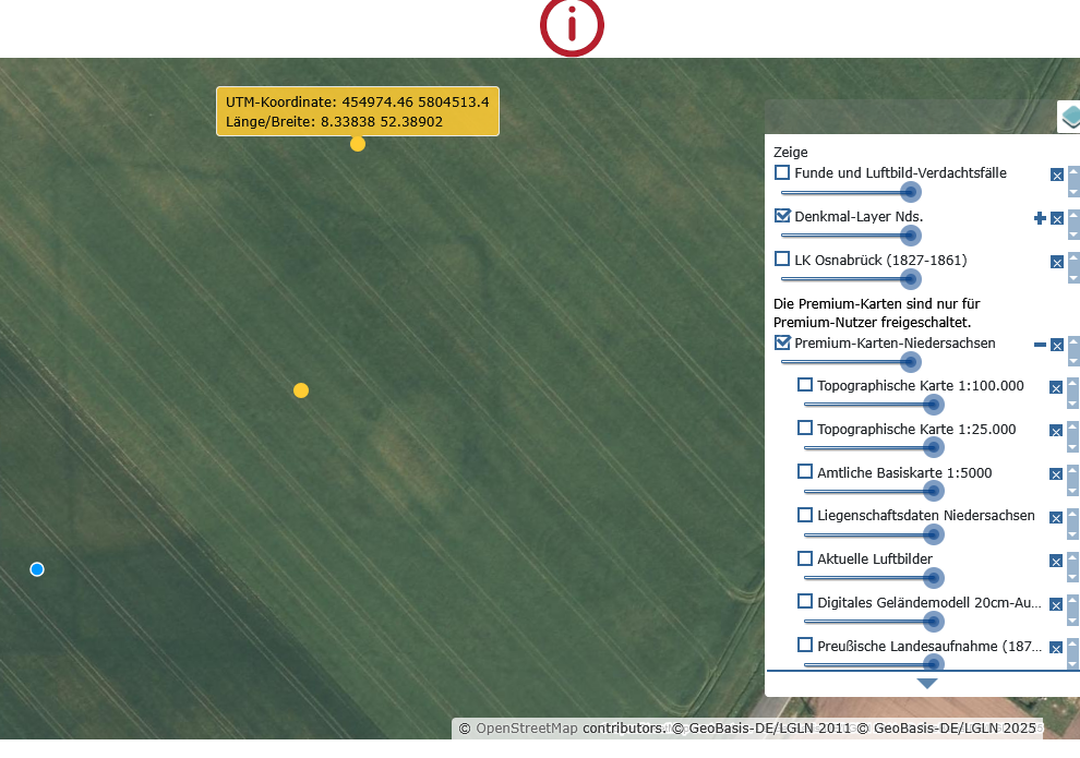© GeoBasis-DE/LGLN 2011