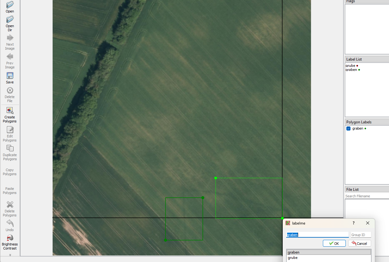 Analyse von Luftbildern zur Erkennung archäologischer Strukturen durch KI